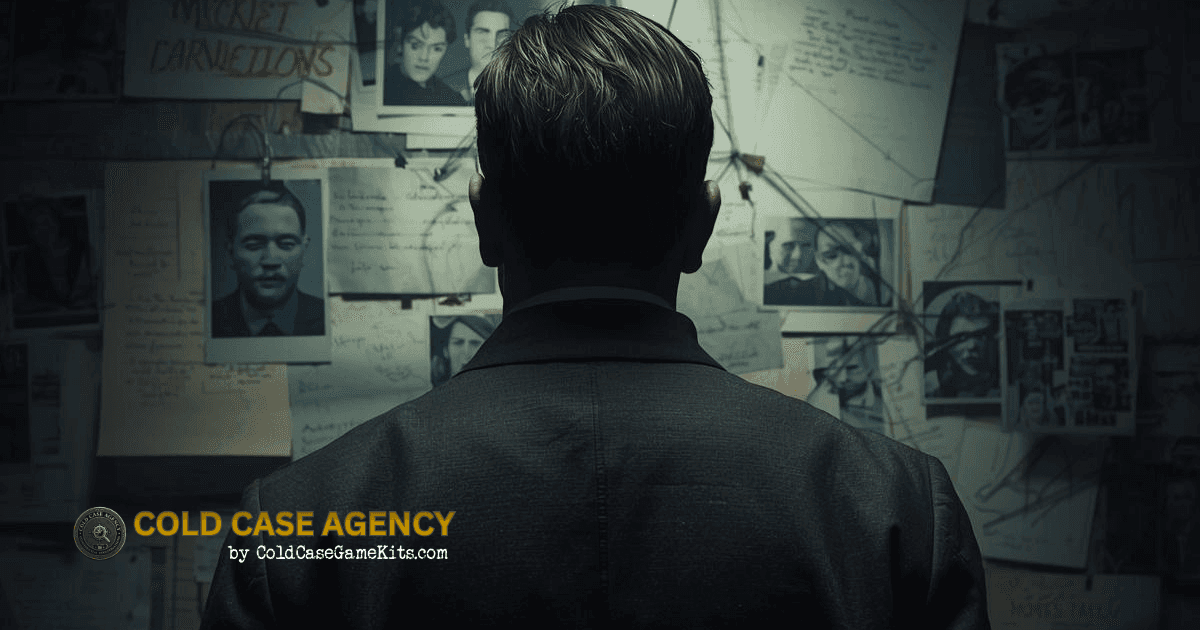 Cold Case Agency: Monthly Mystery Drops for Serious Sleuths