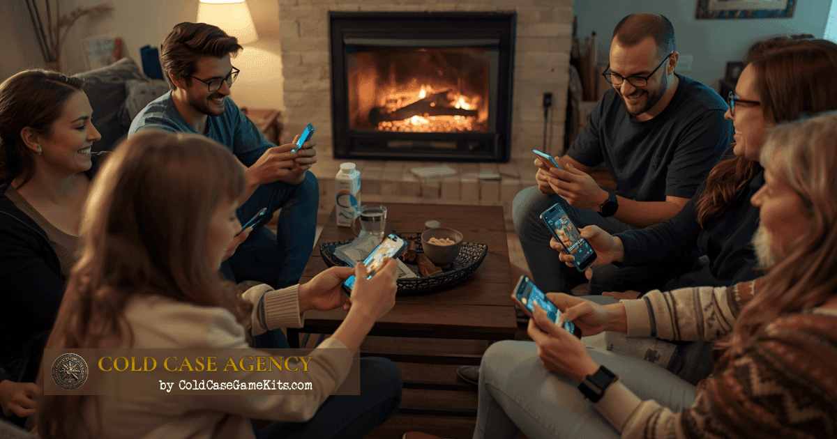 How Cold Case Agency Members Run Group Sessions - Live In The Room Or Remote Across The World