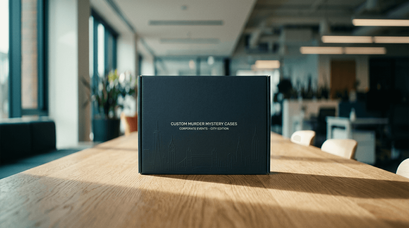 Custom Murder Mystery Cases for City-Specific Corporate Events